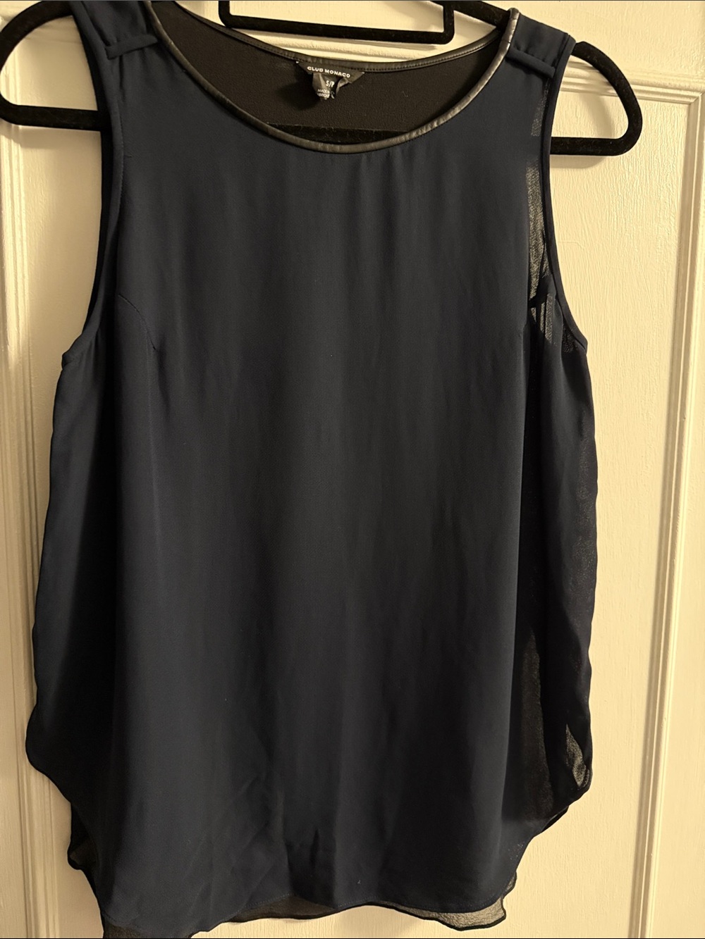 Club Monaco Silk Top